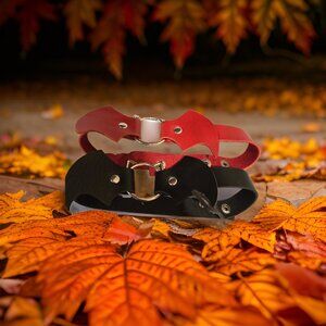 Gothic Chokers Red/Black ones
